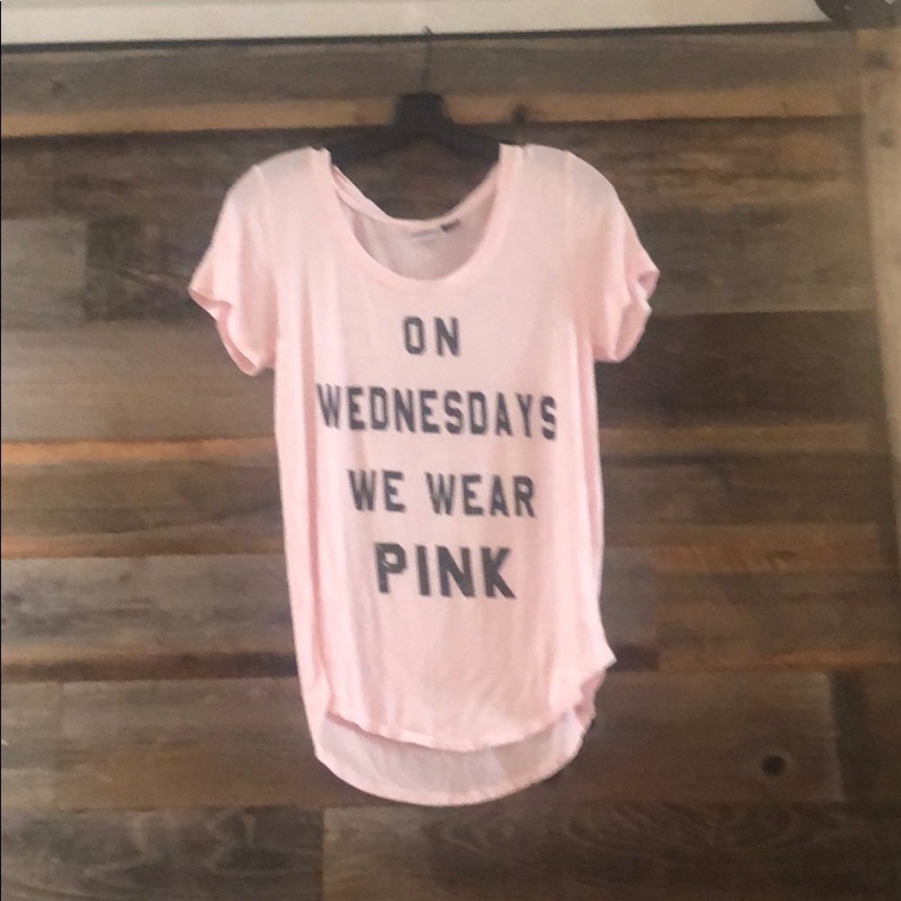 Pink shirt from Mean Girls